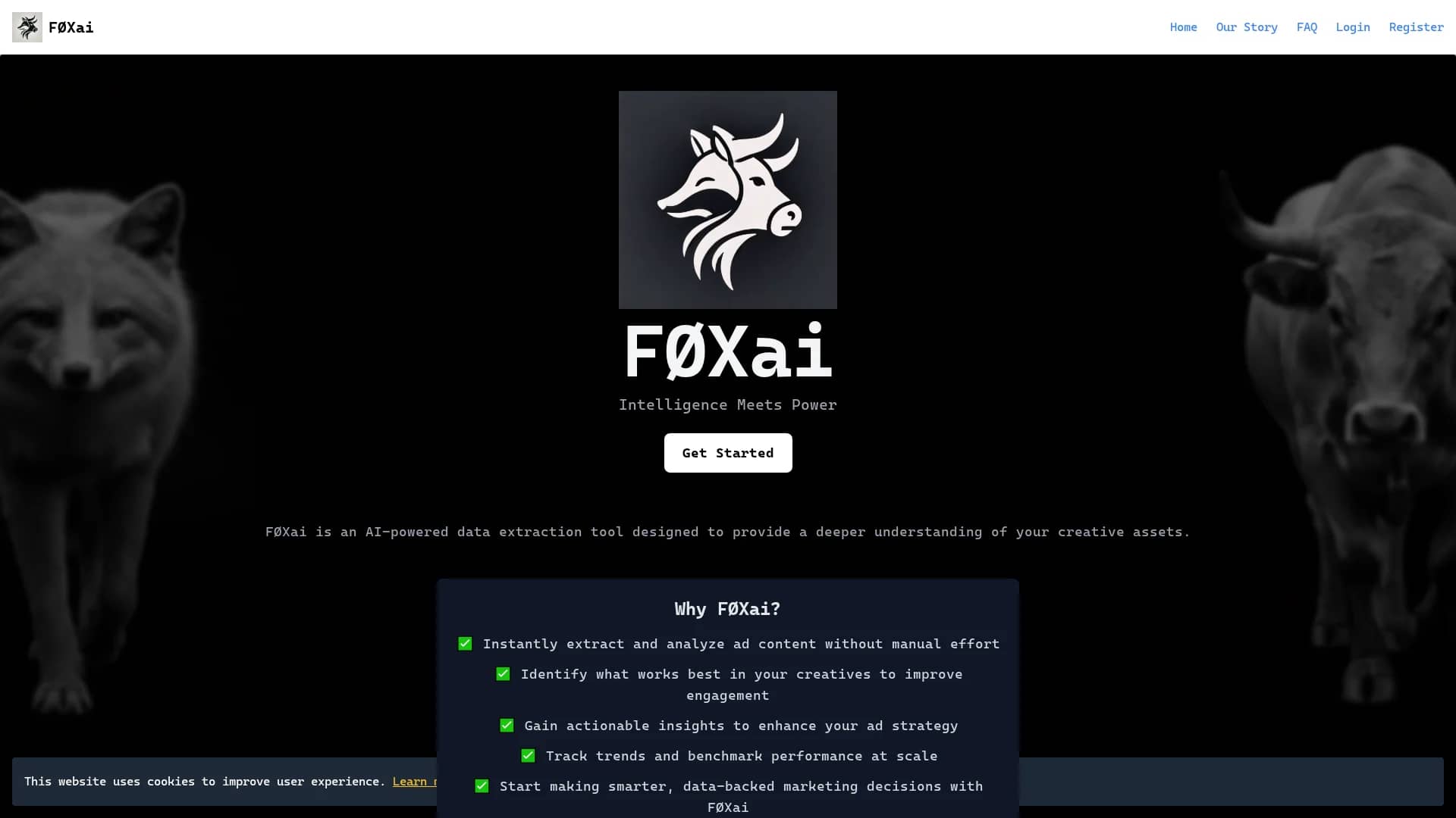 foxai homepage