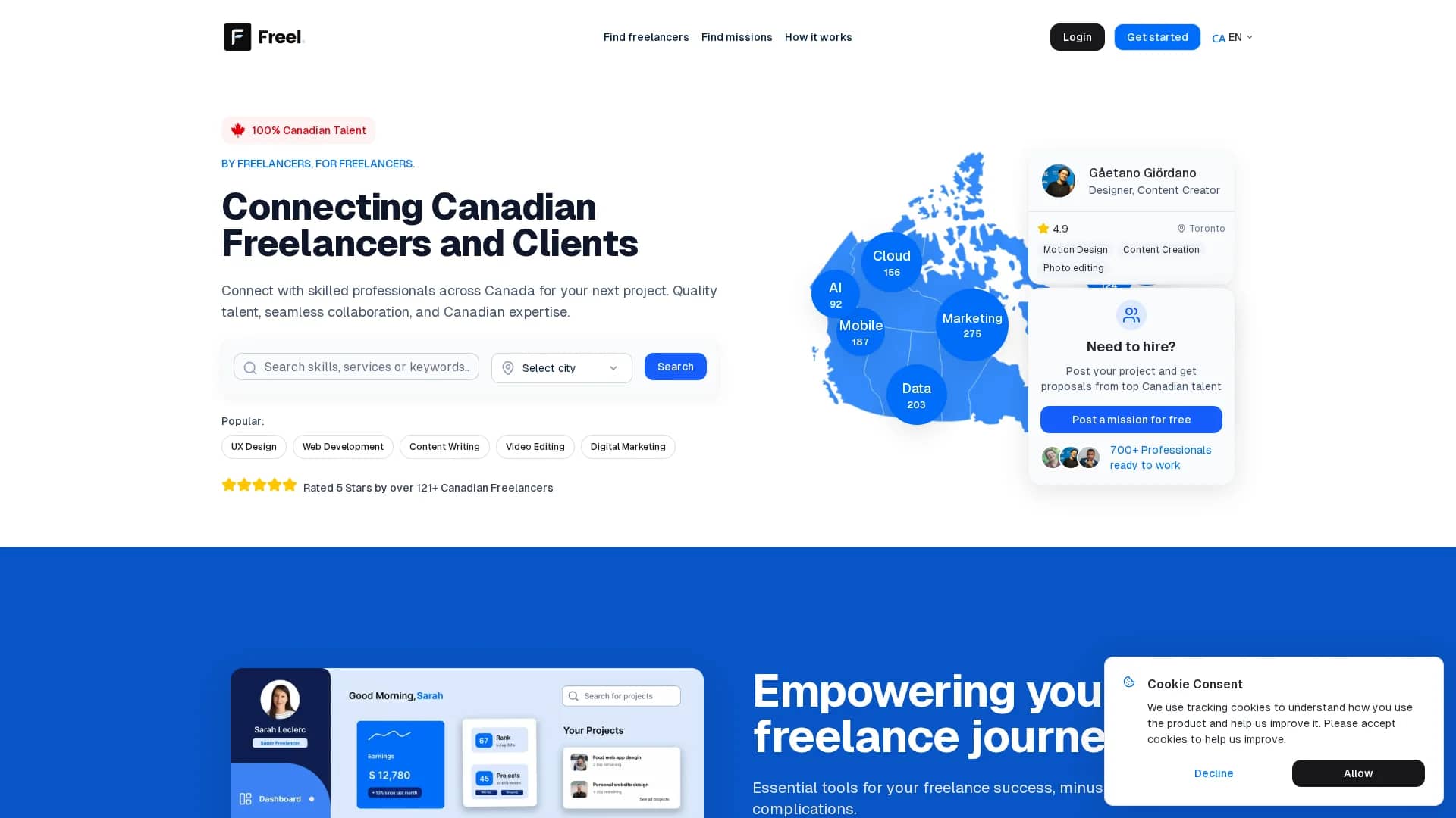 freel homepage