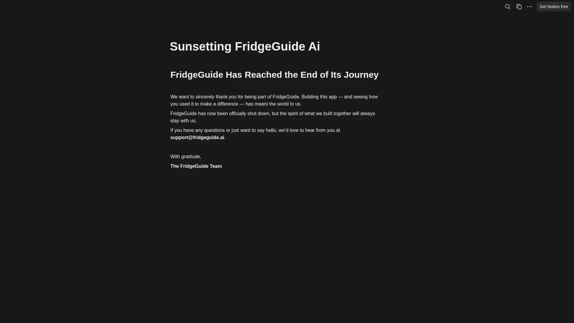 fridgeguide-ai homepage