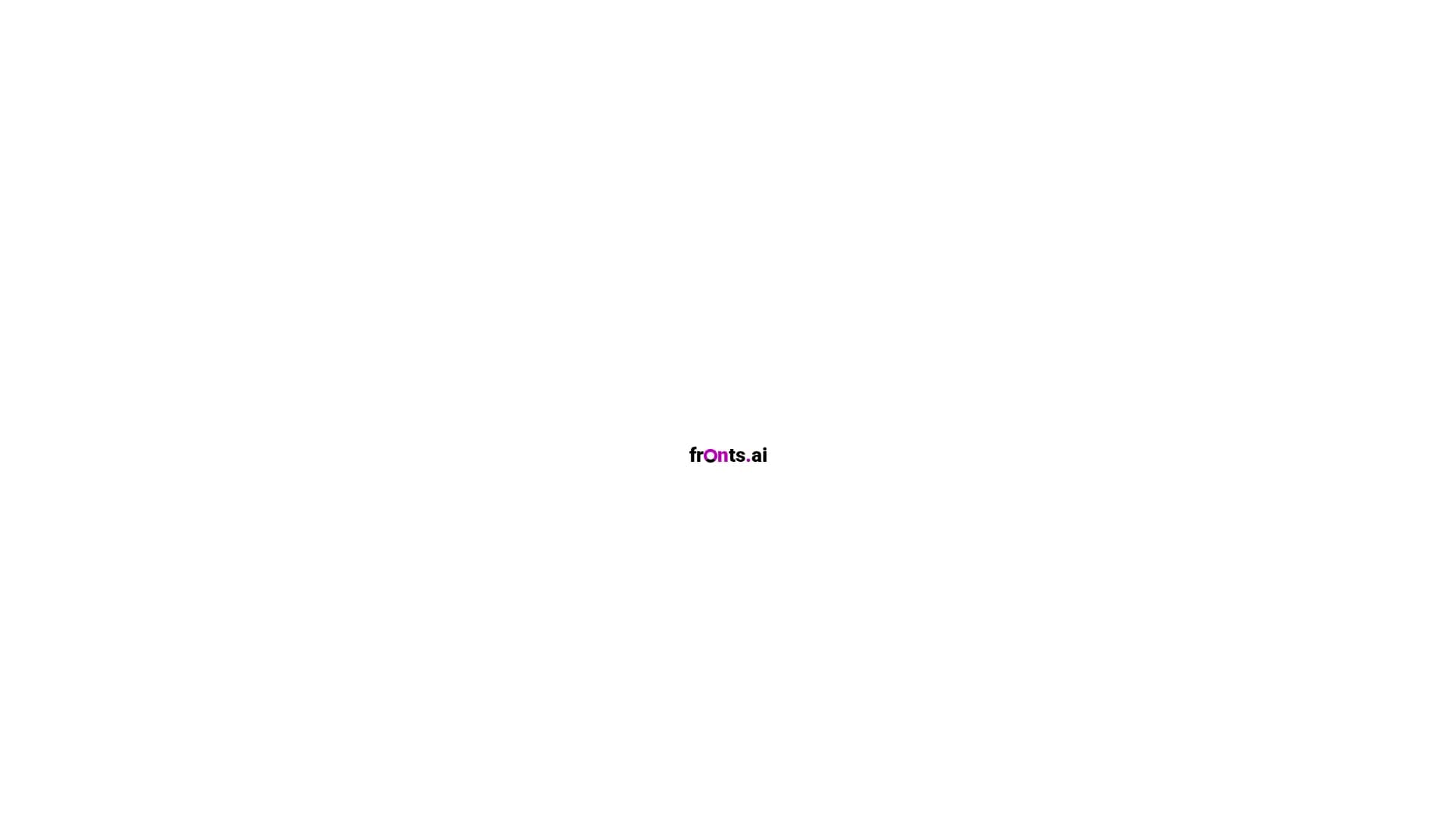 fronts-ai homepage