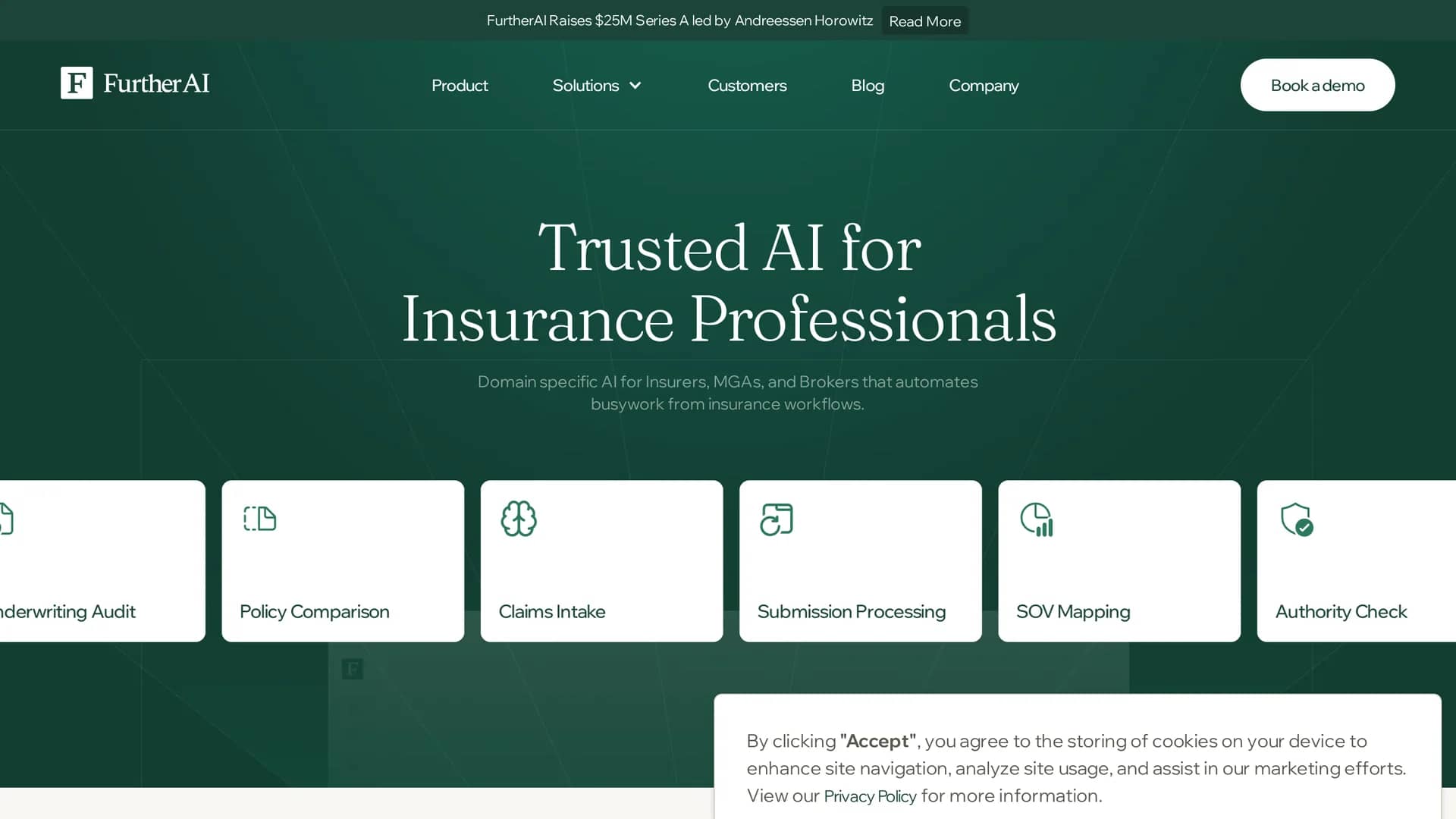 further-ai homepage