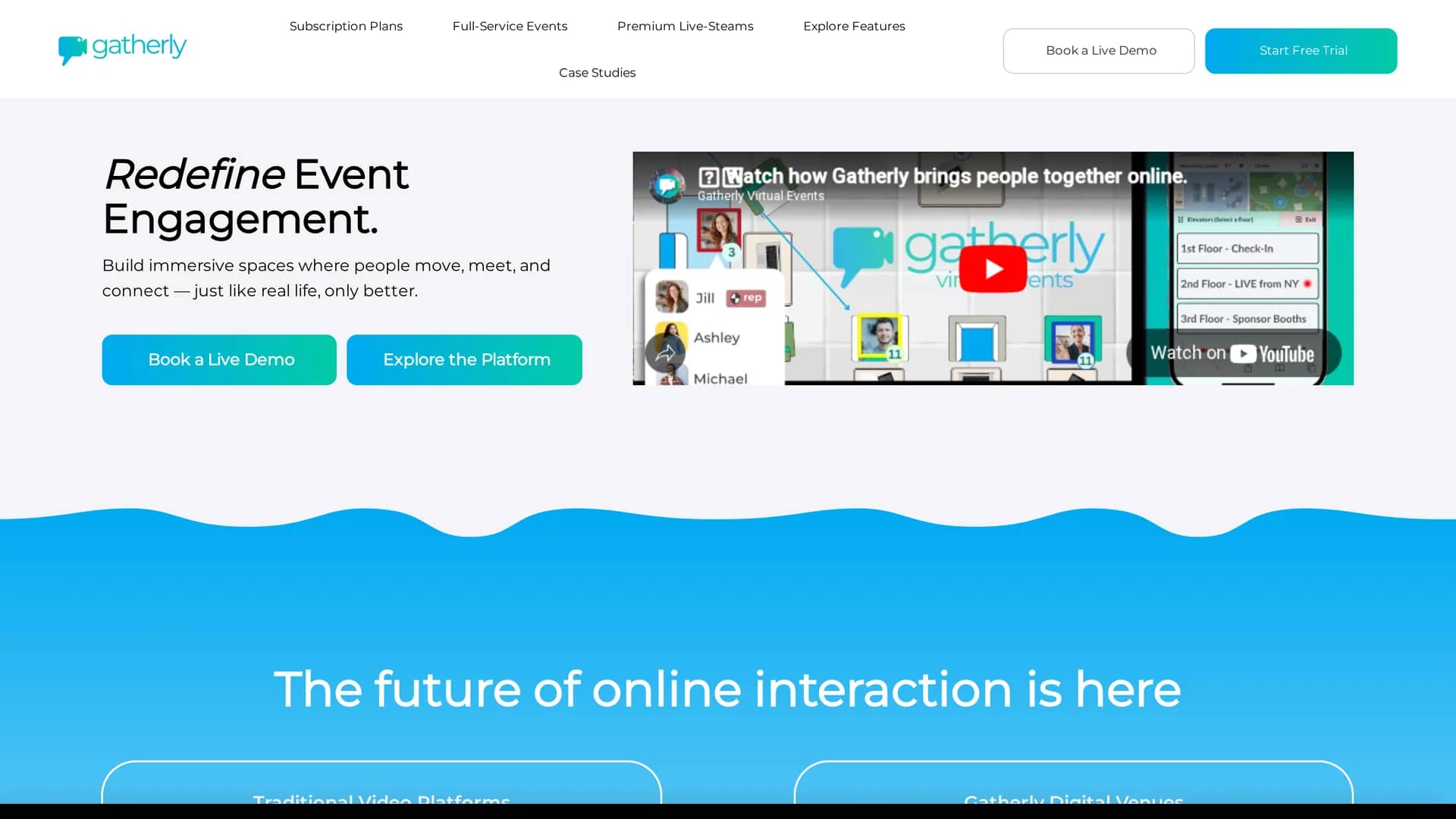 gatherly-ai homepage