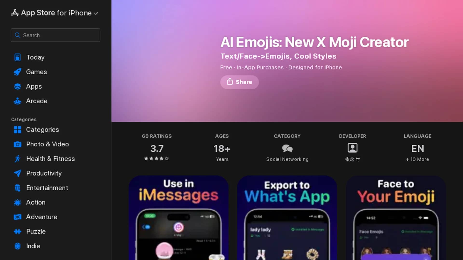 gen-emoji homepage