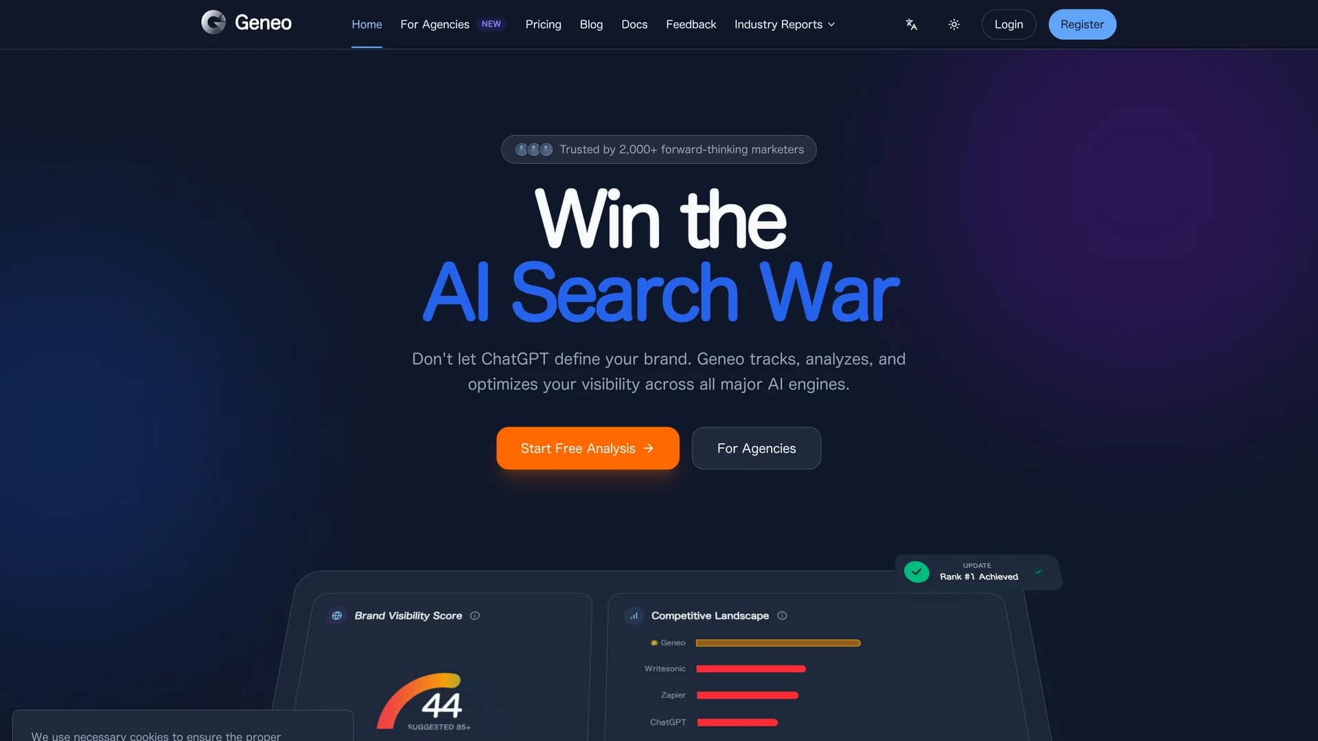 geneo homepage