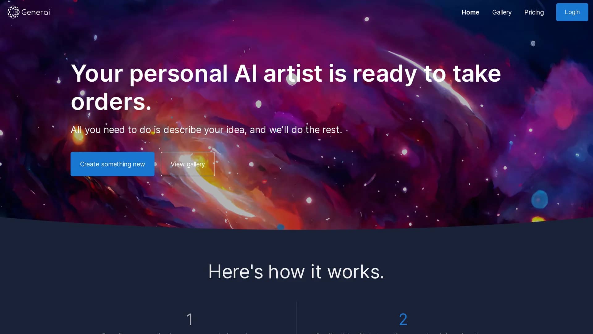 generai homepage