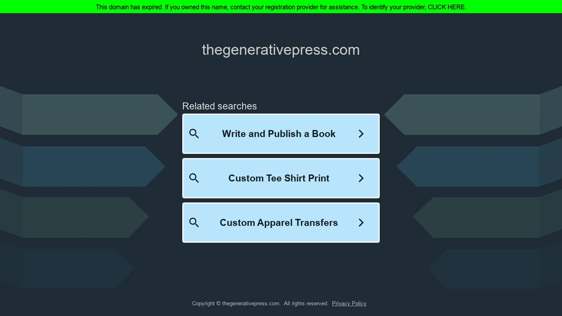 generative-press homepage