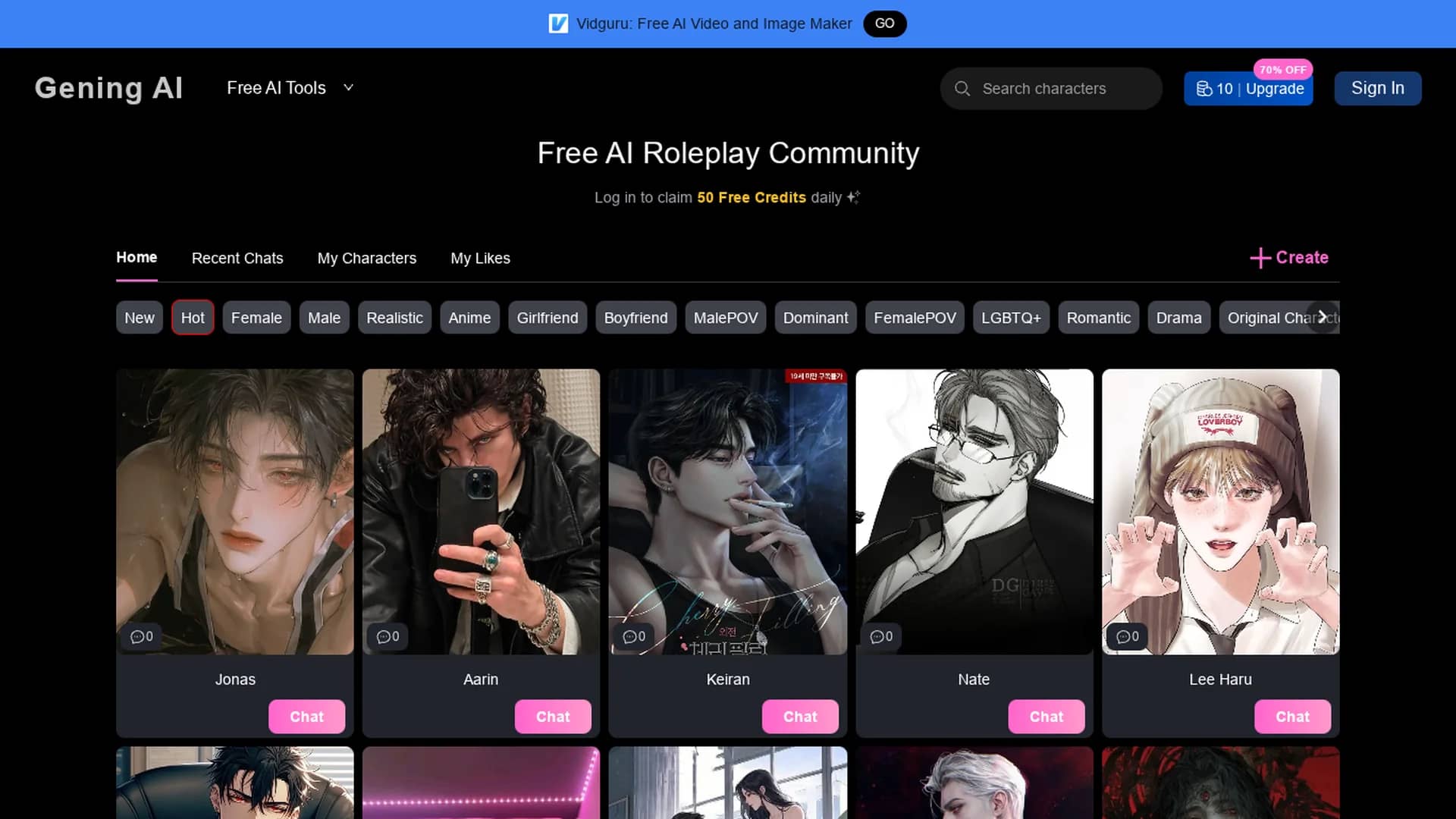 gening-ai-face-swapper homepage