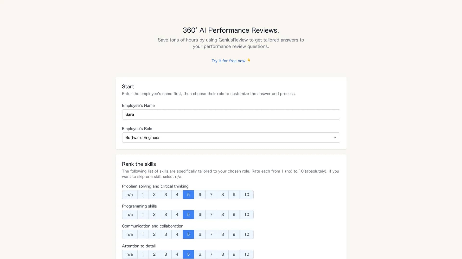 geniusreview homepage