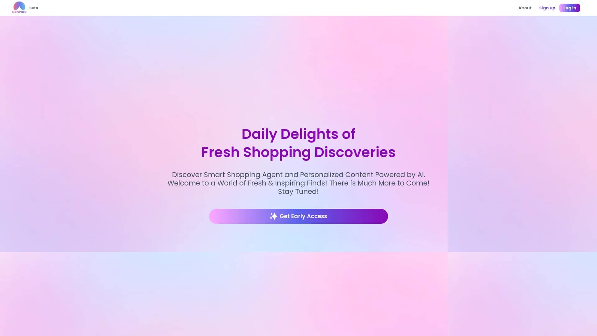 genpark homepage
