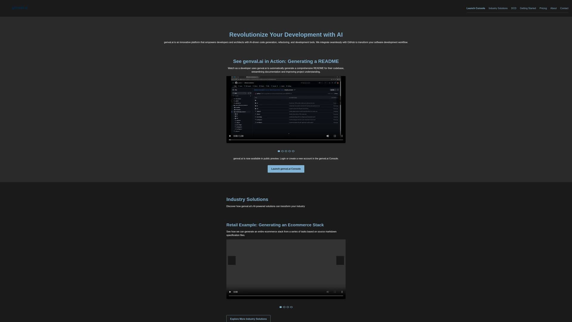 genval homepage