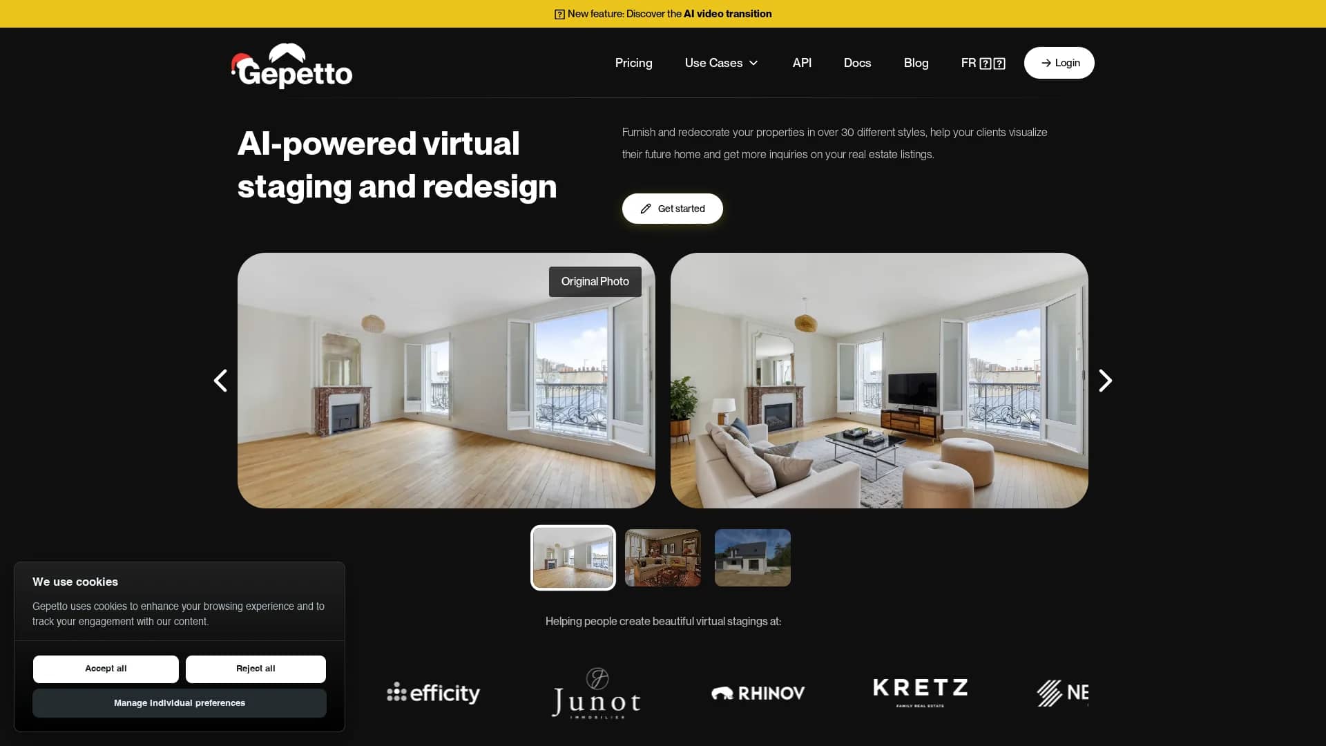 gepetto homepage