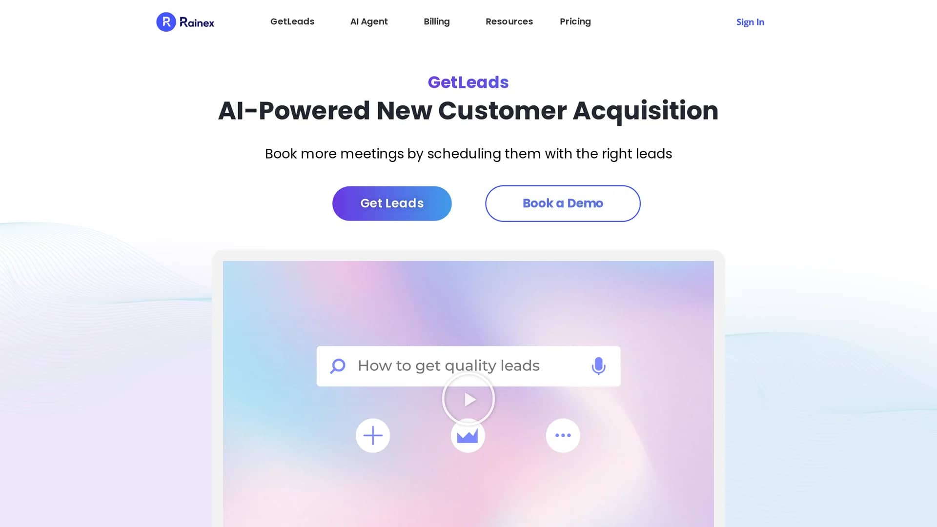 getleads homepage