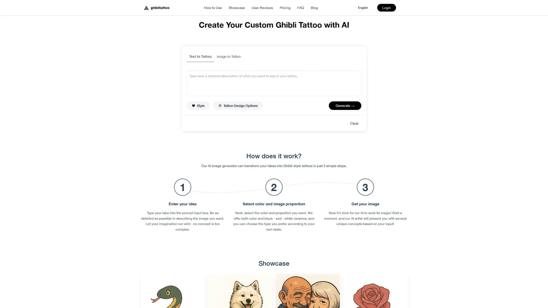 ghiblitattoo homepage