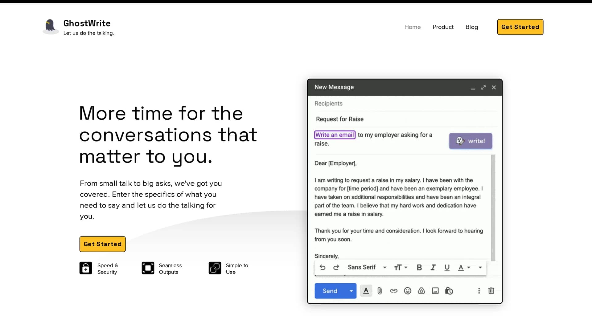 ghostwrite-rip homepage