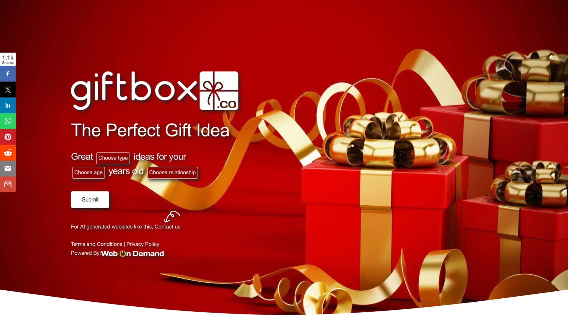 gift-box homepage