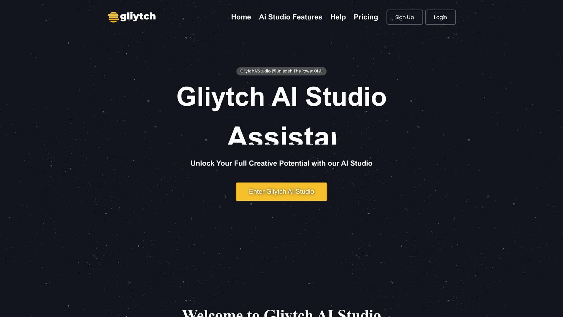 gliytch homepage