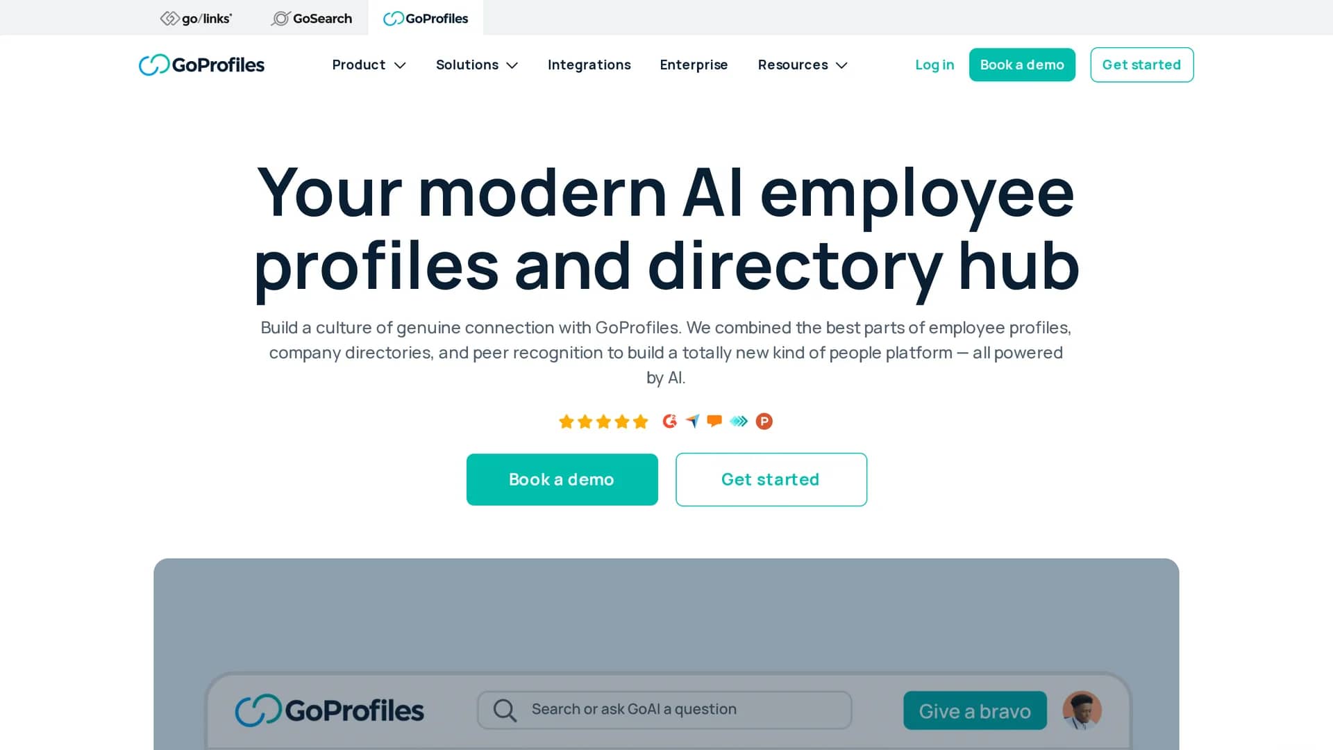 goprofiles homepage