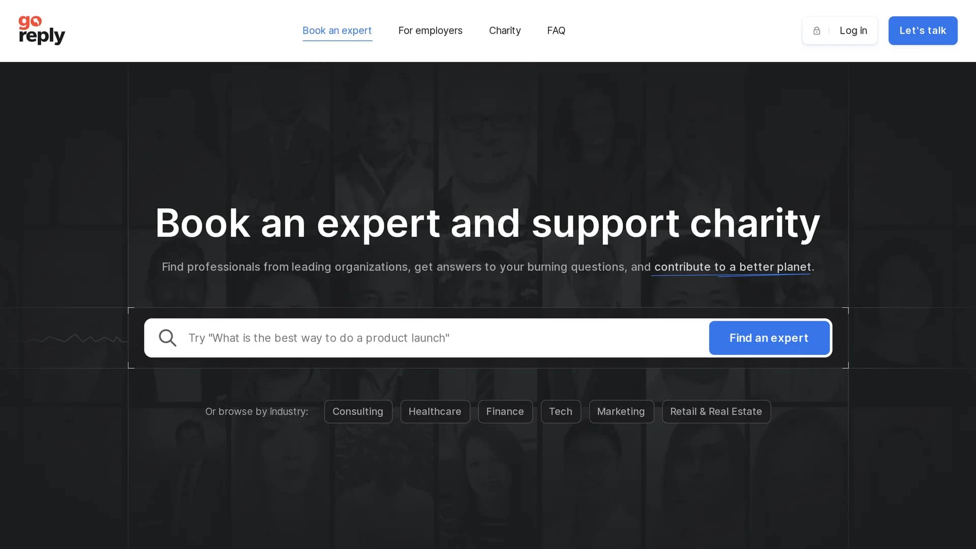 goreply homepage