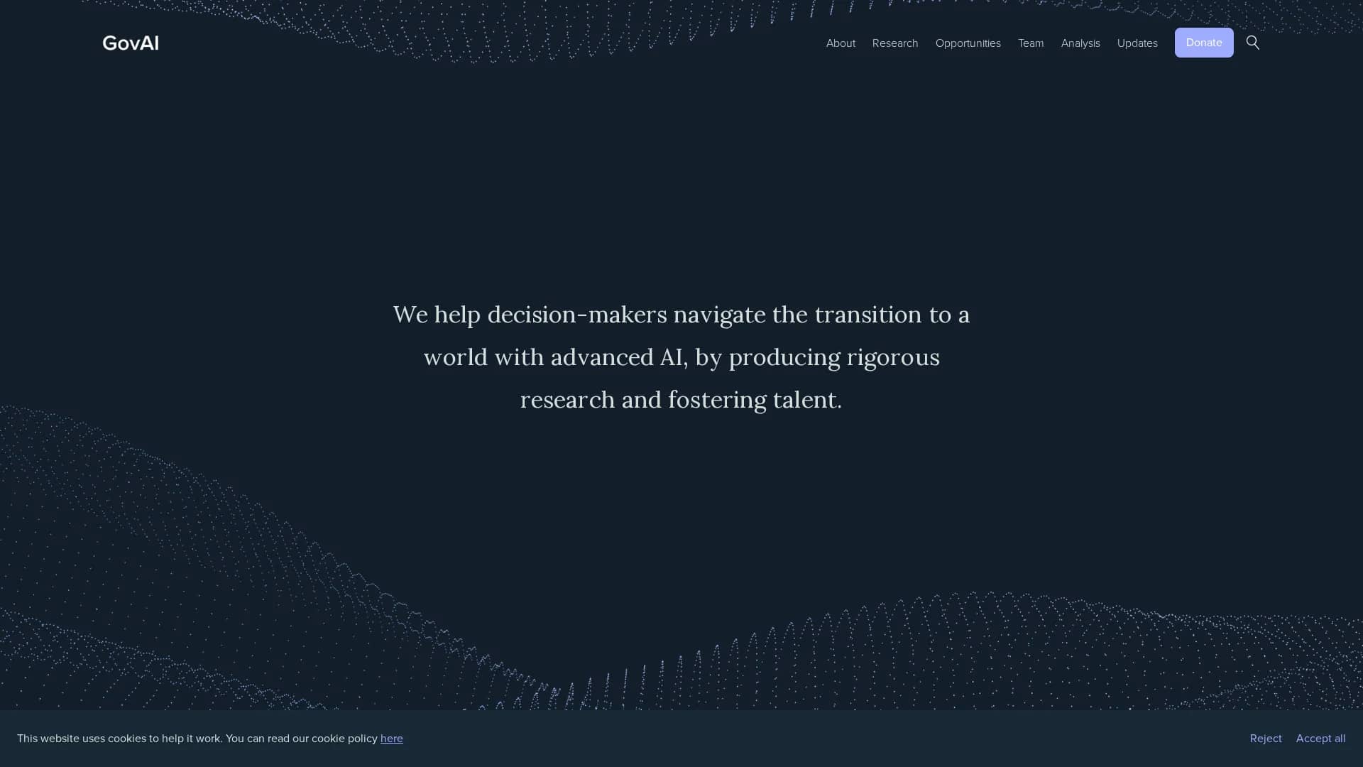 governance-ai homepage
