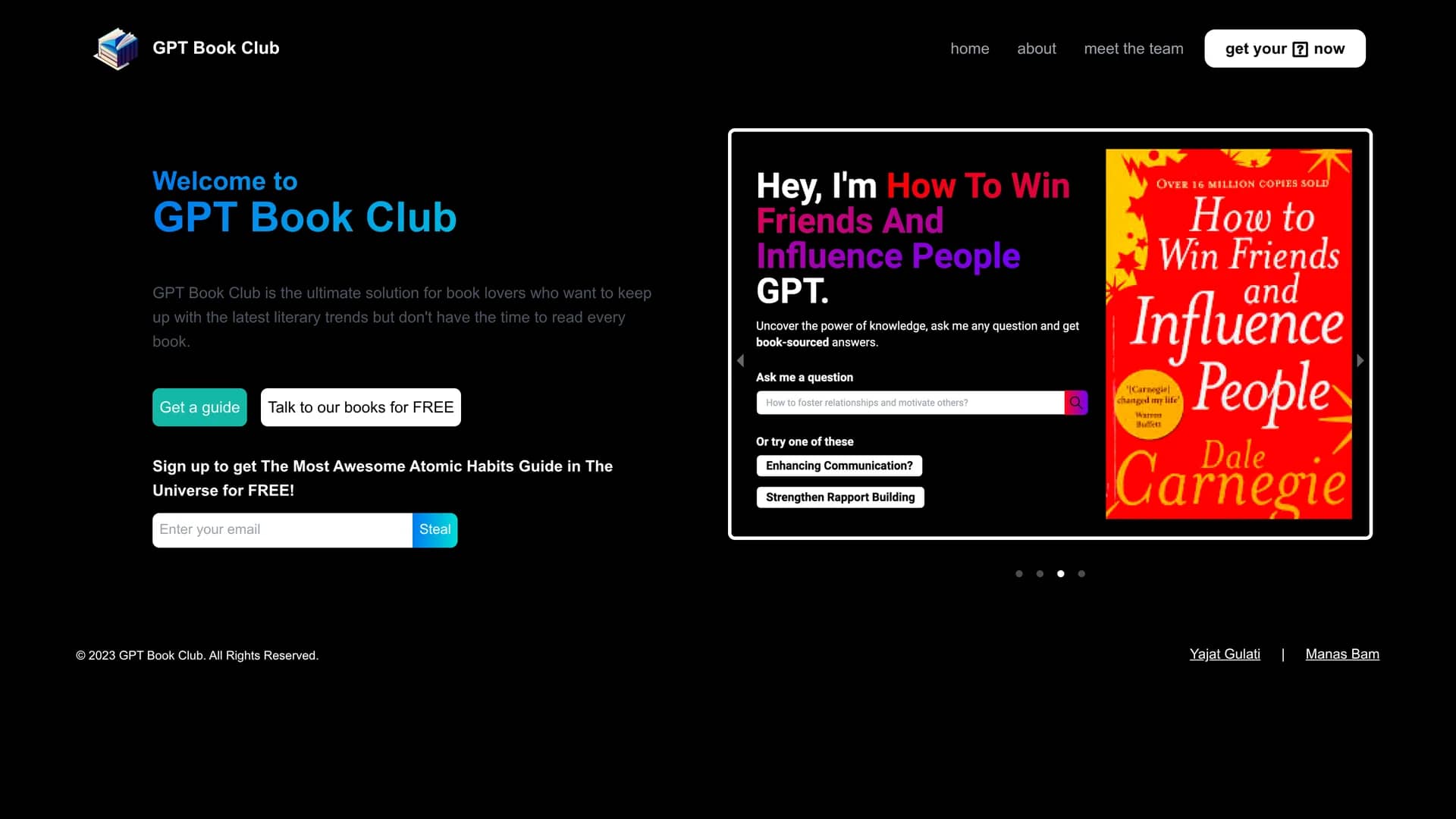 gpt-book-club homepage