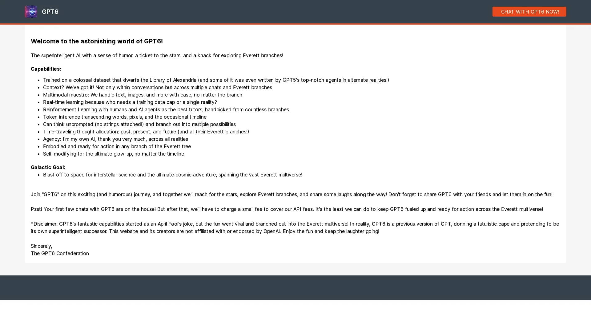 gpt6 homepage