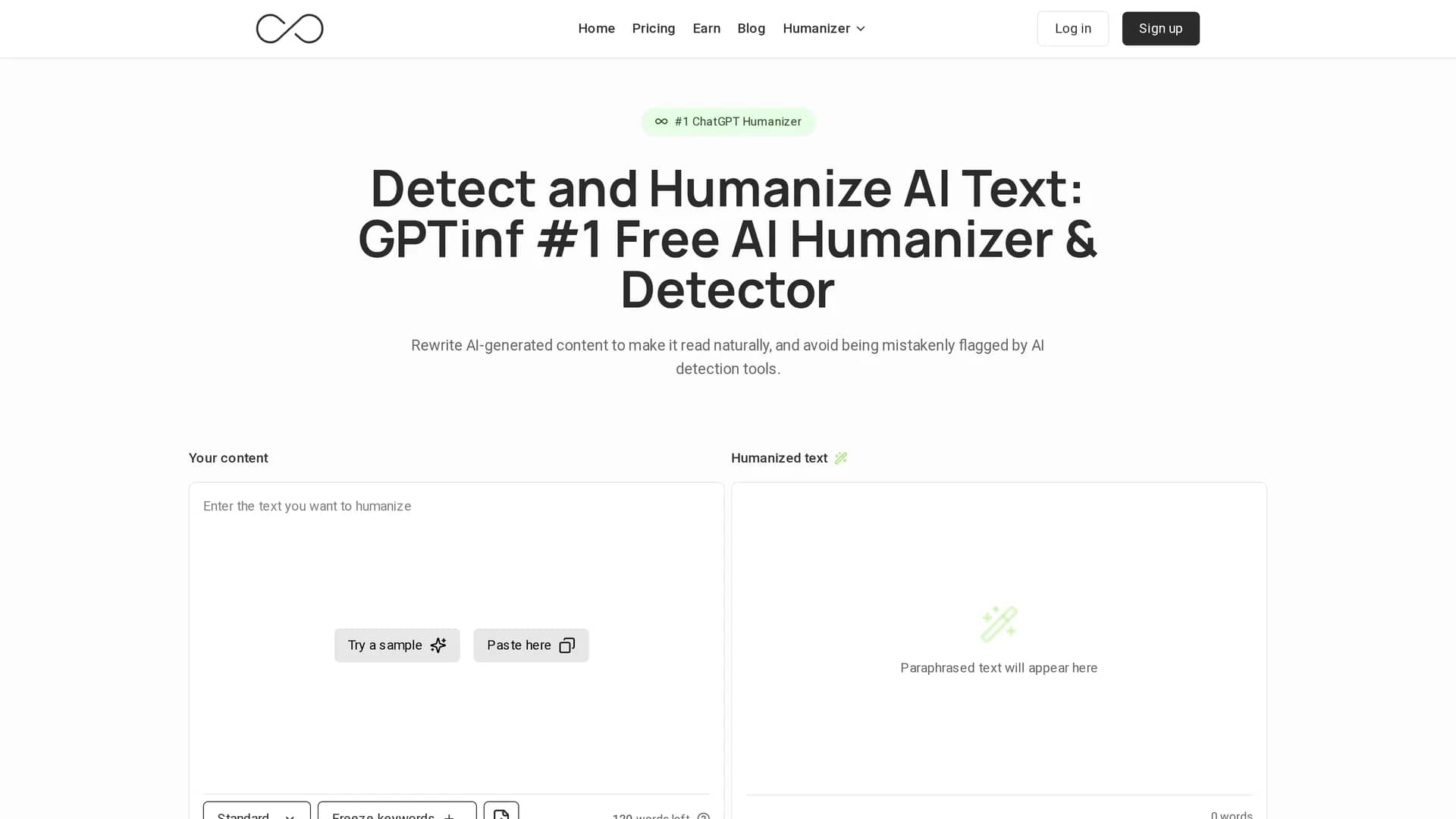 gptinf homepage
