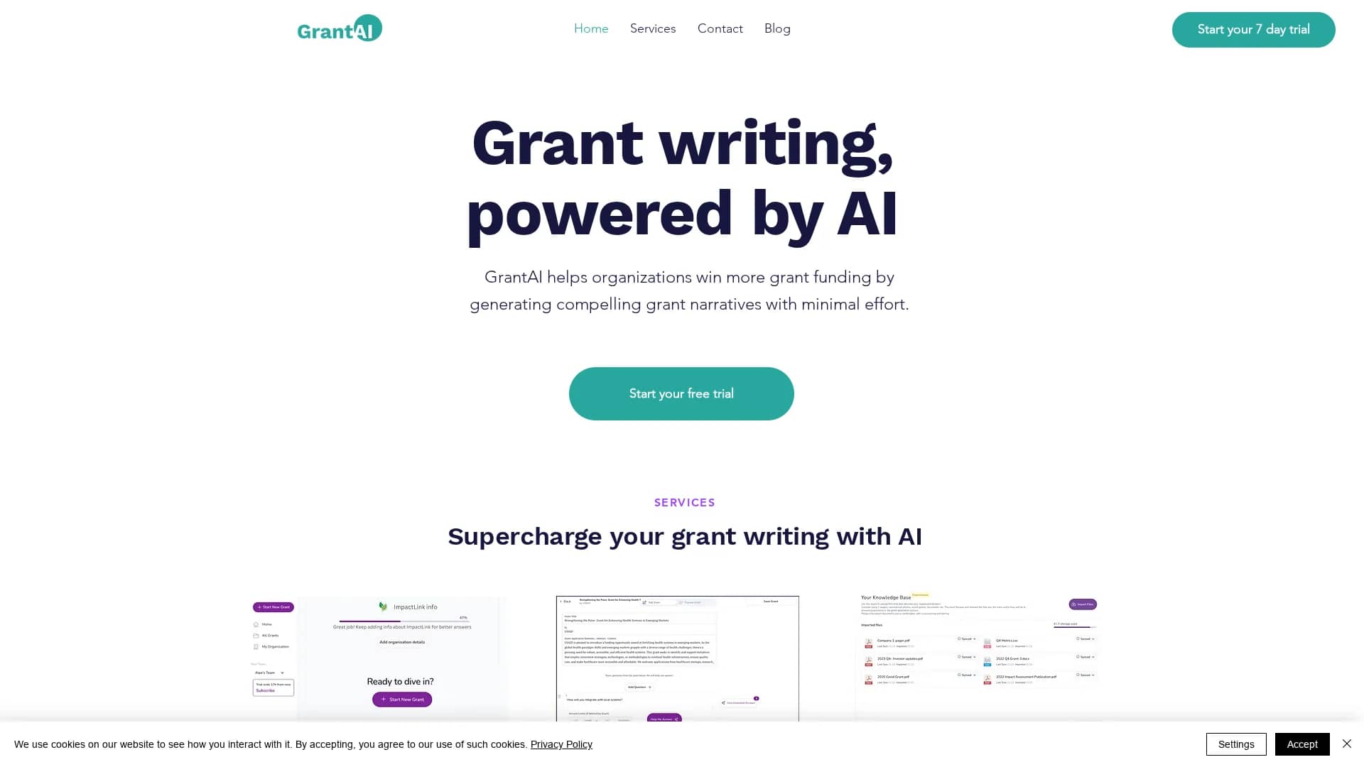 grantai homepage