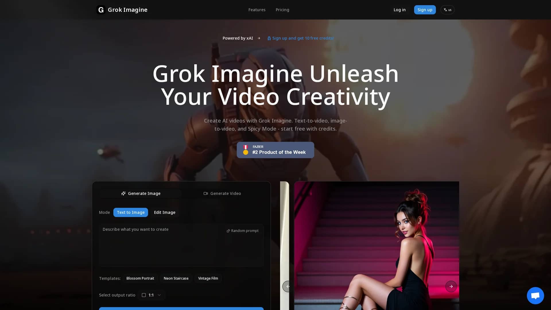 grok-imagine-app homepage