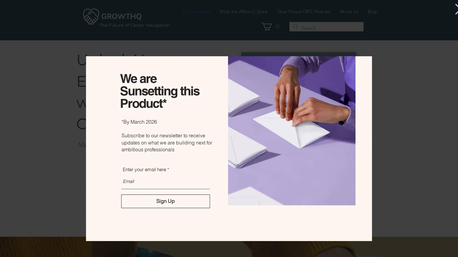 growthq homepage