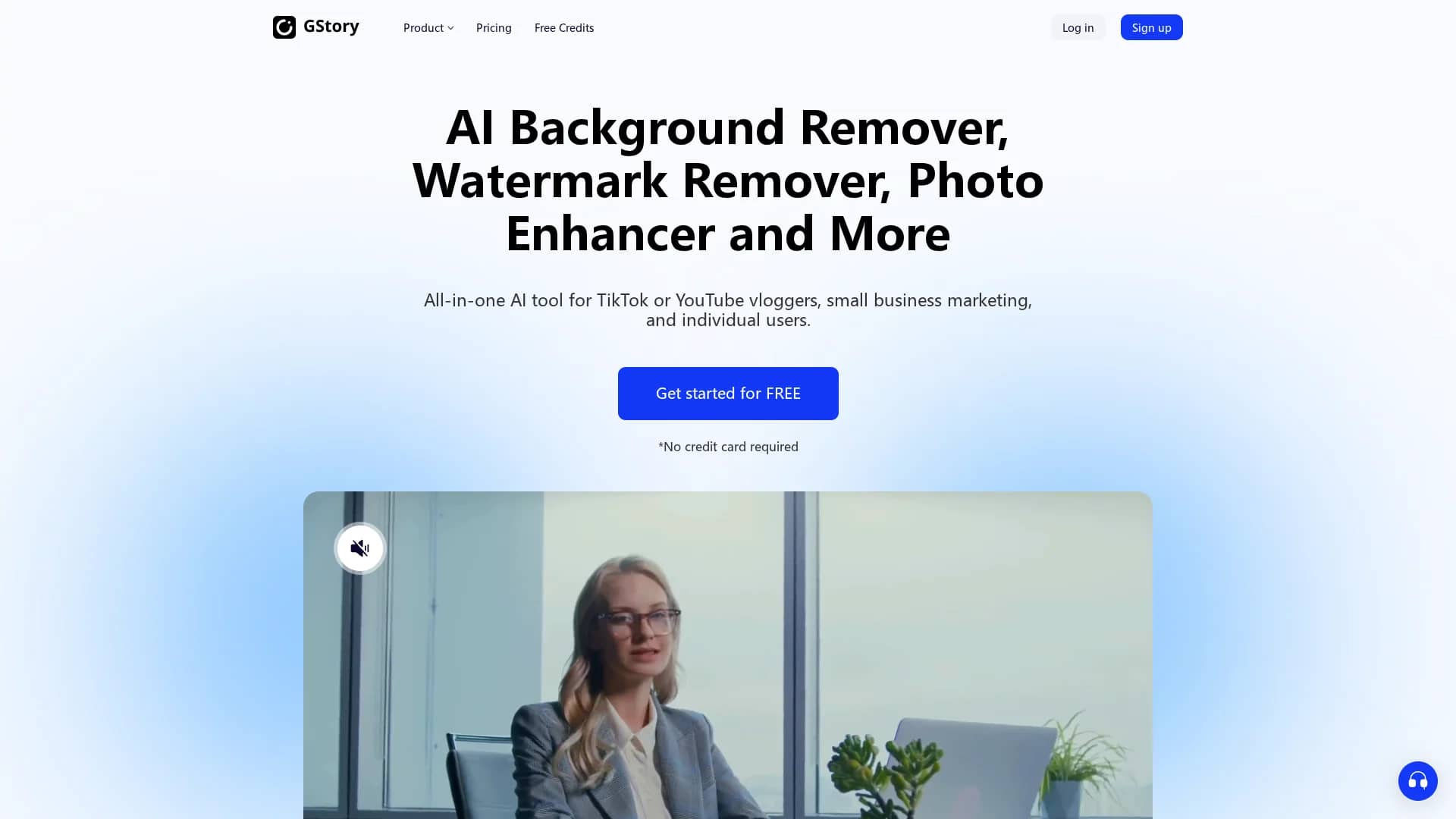 gstory-ai homepage