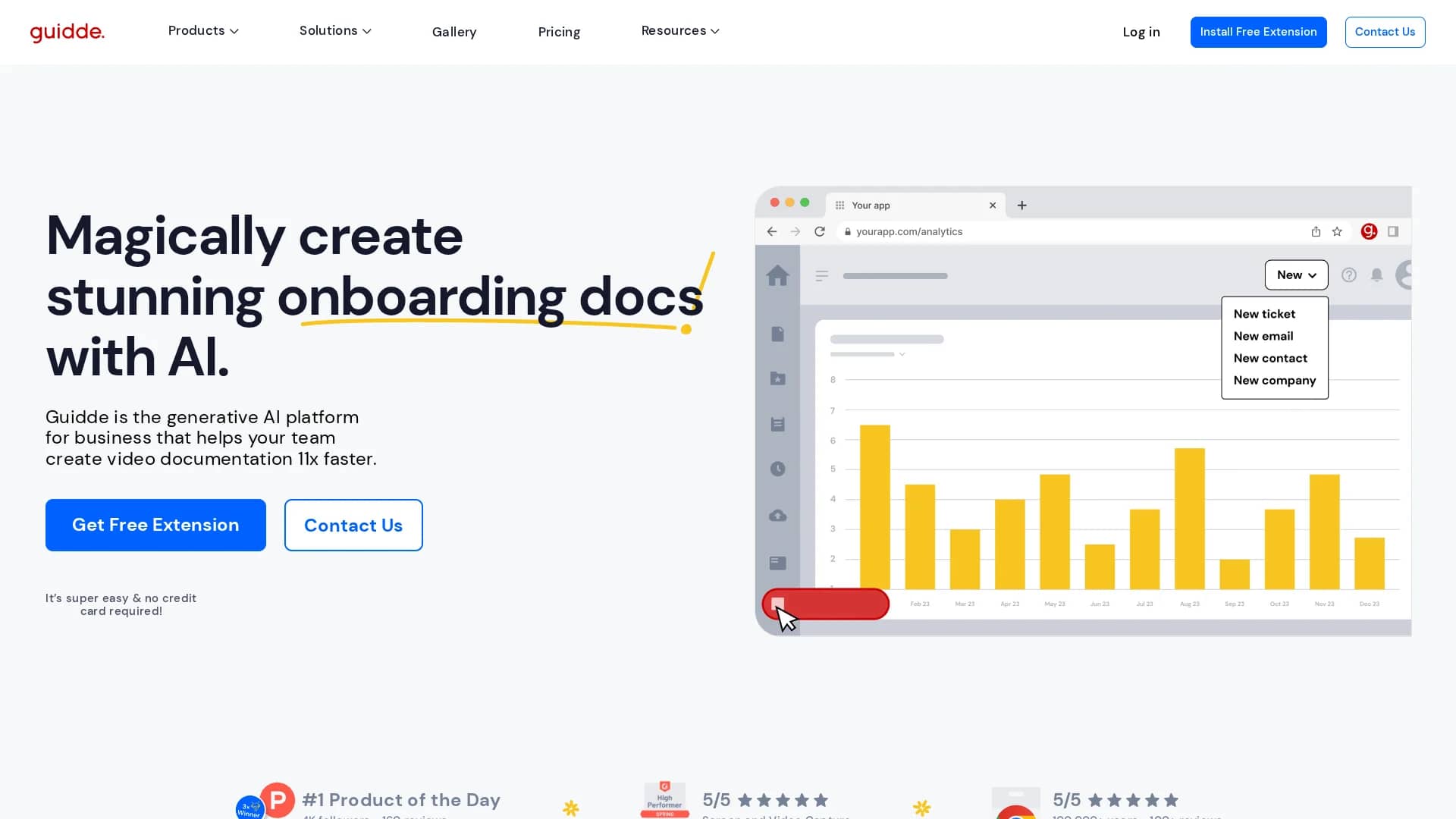guidde-ai homepage