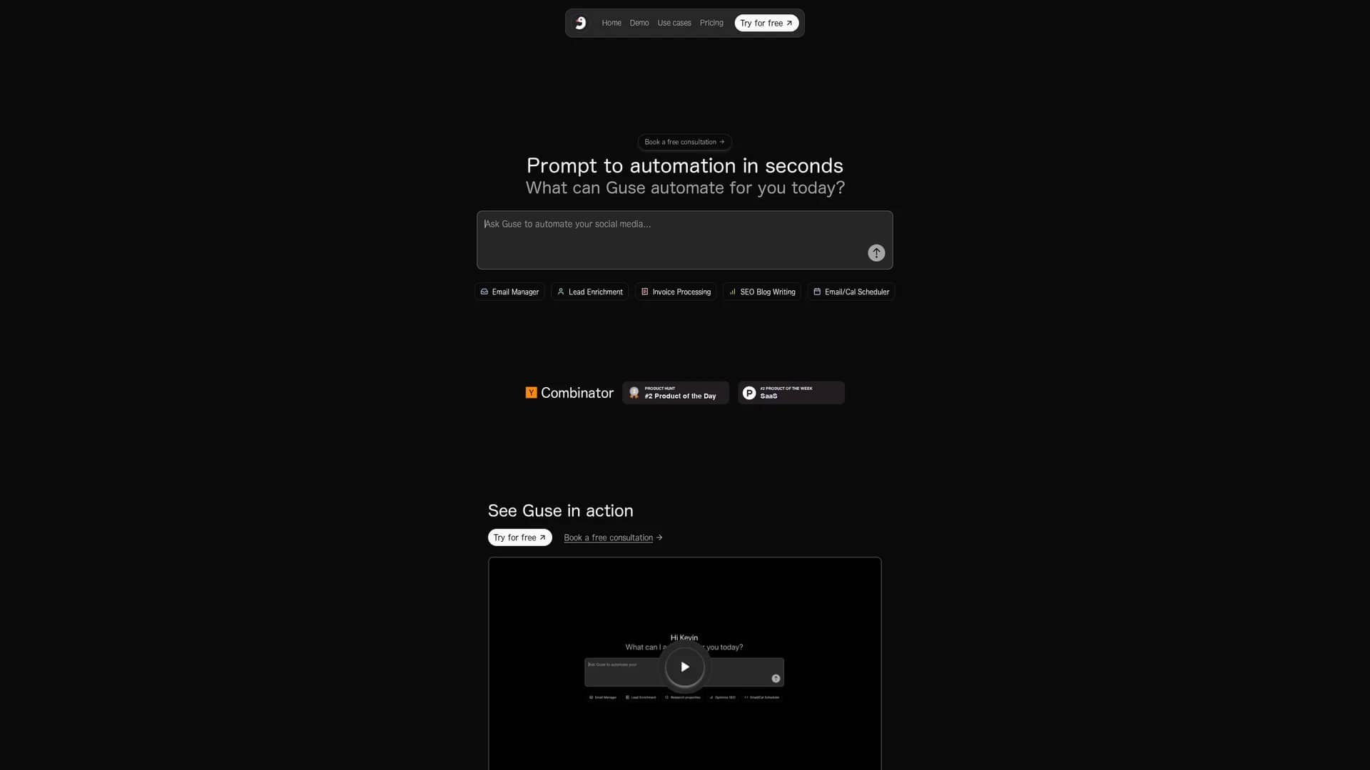 guse homepage
