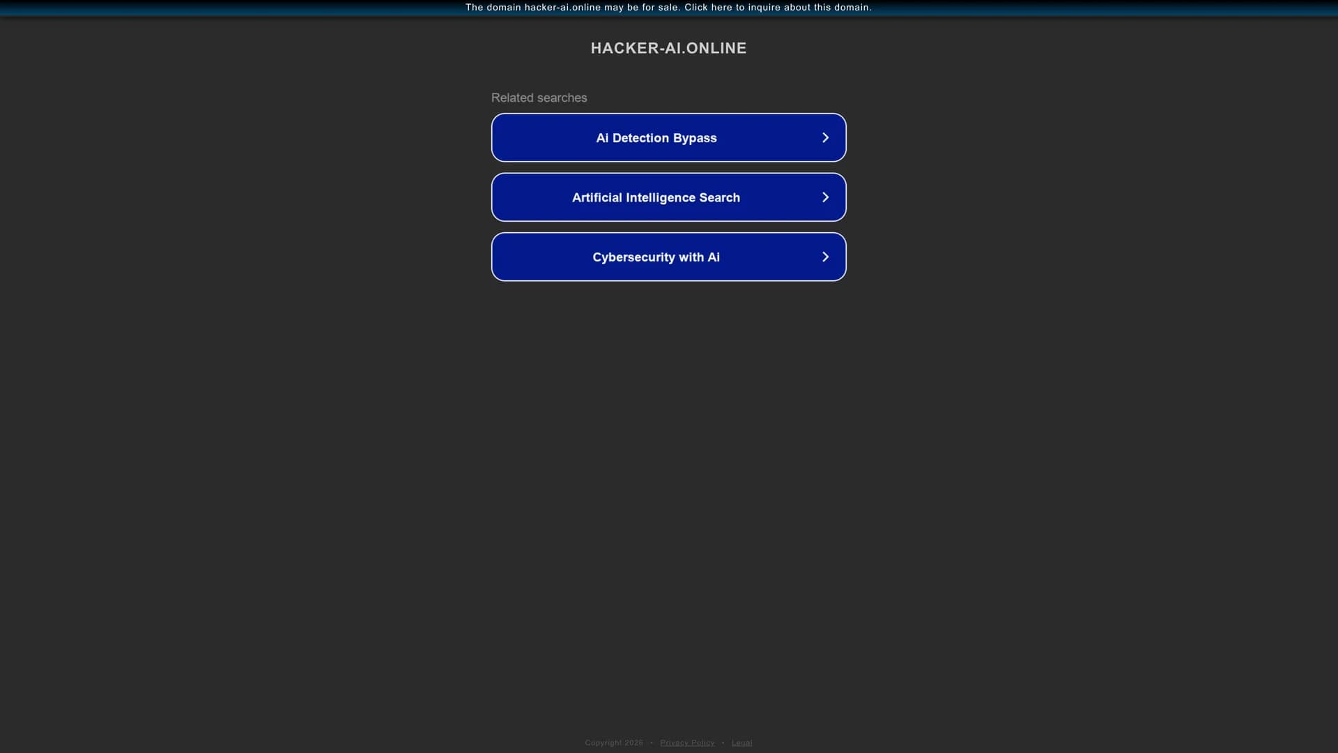 hacker-ai homepage