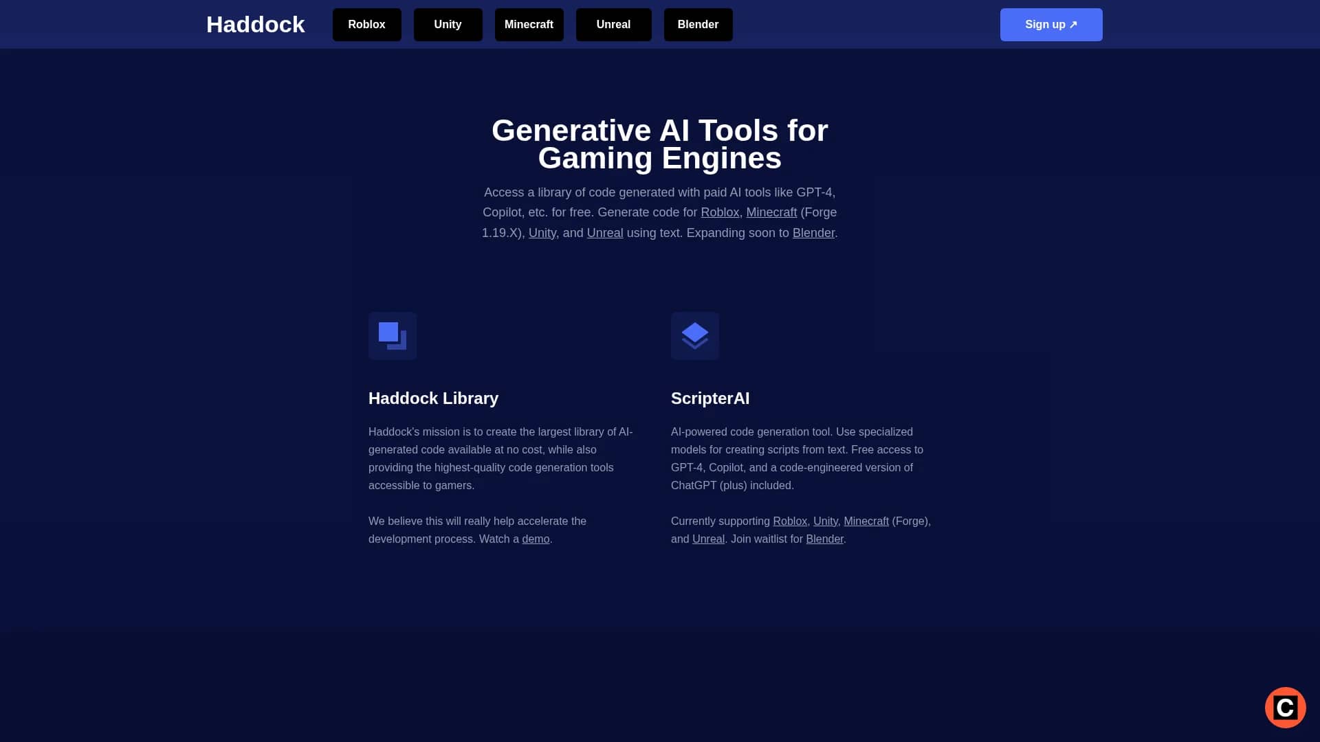 haddock homepage