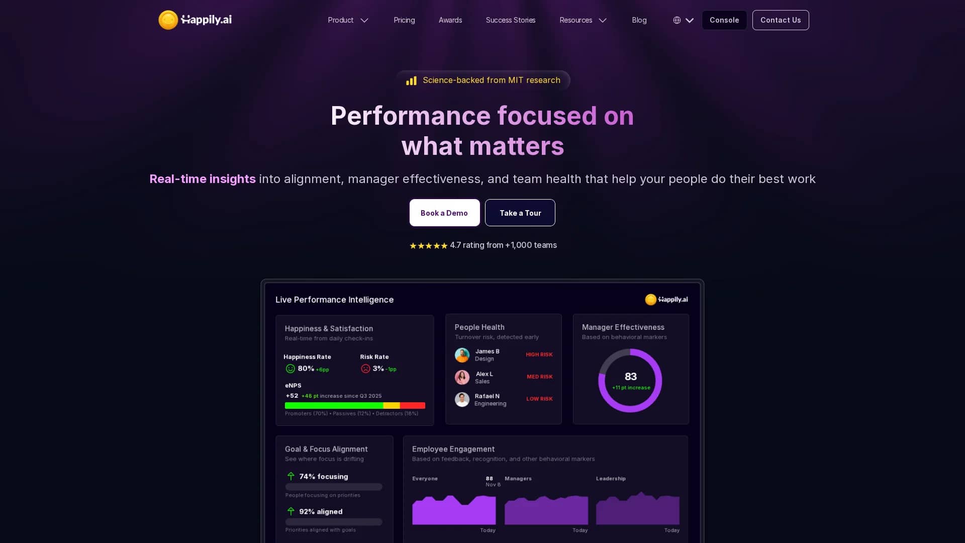 happily-ai homepage