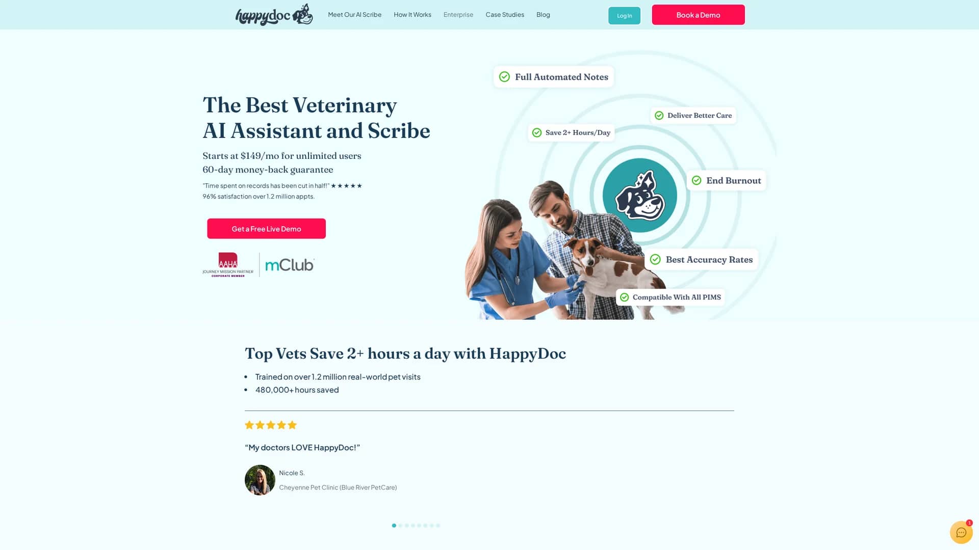 happydoc-ai homepage