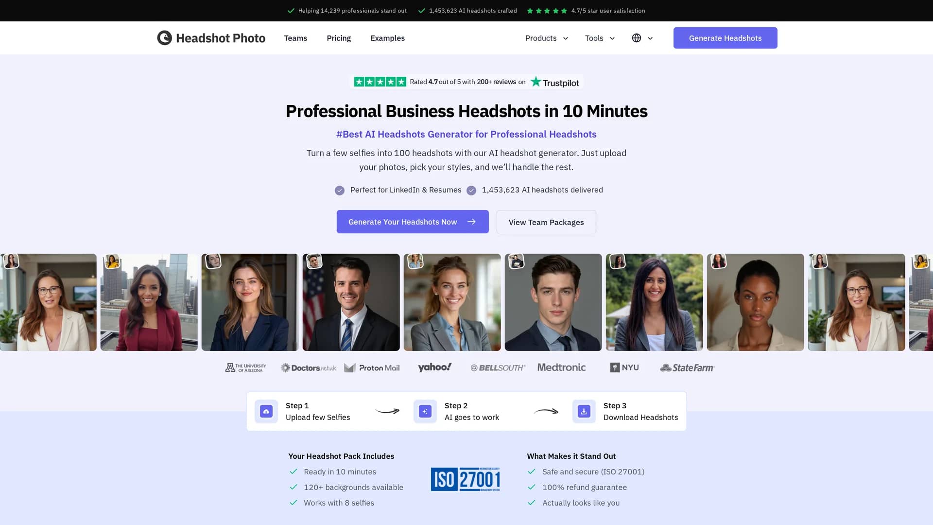 headshot-photo homepage