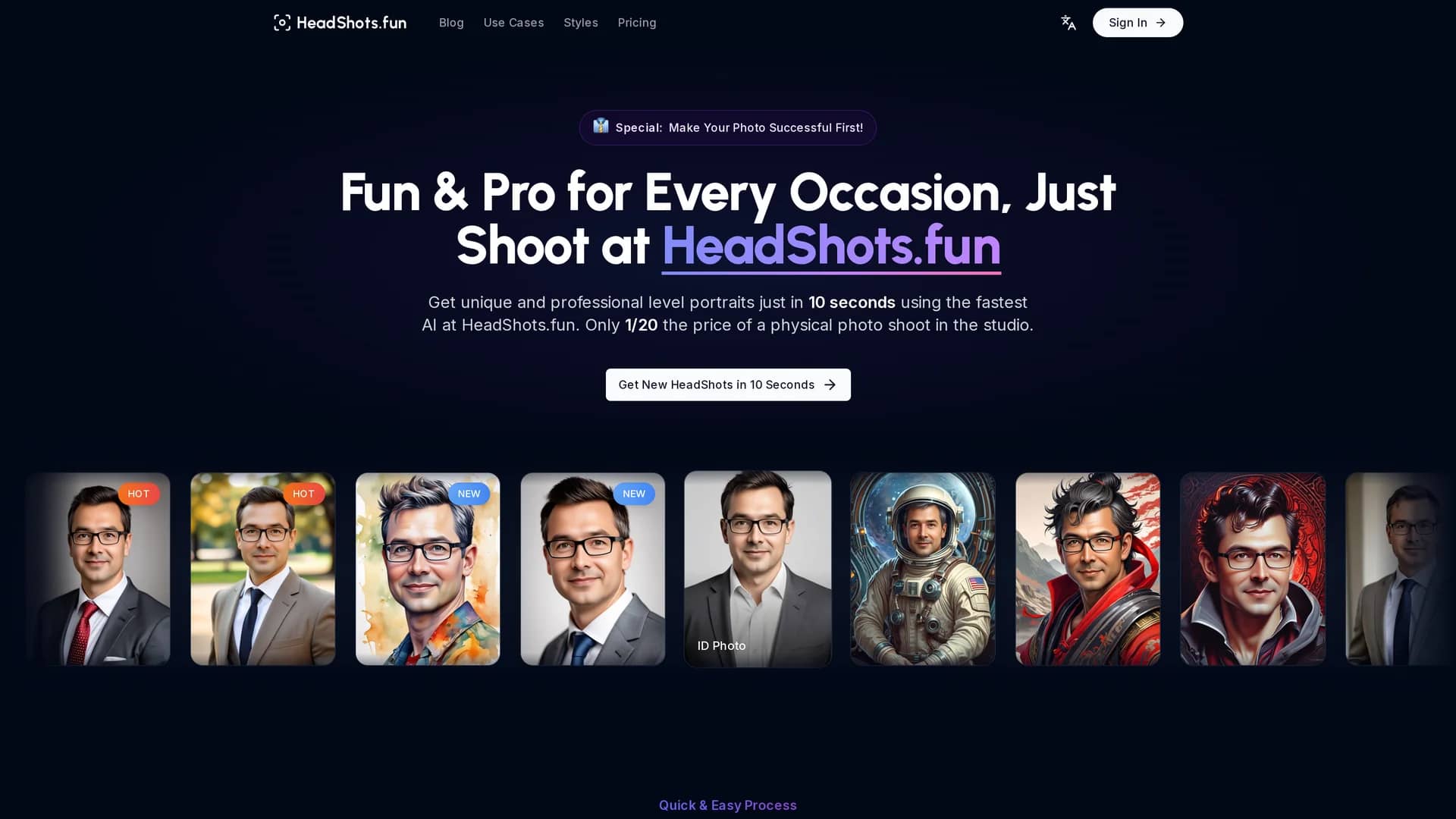 headshots-fun homepage