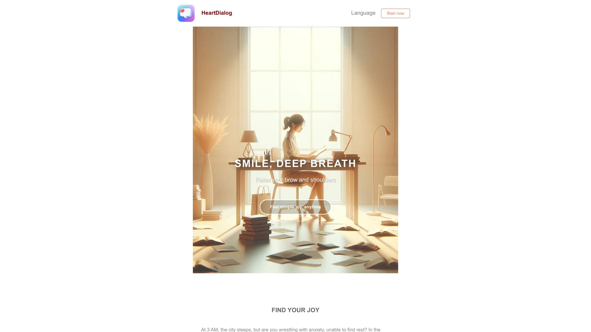 heartdialog homepage