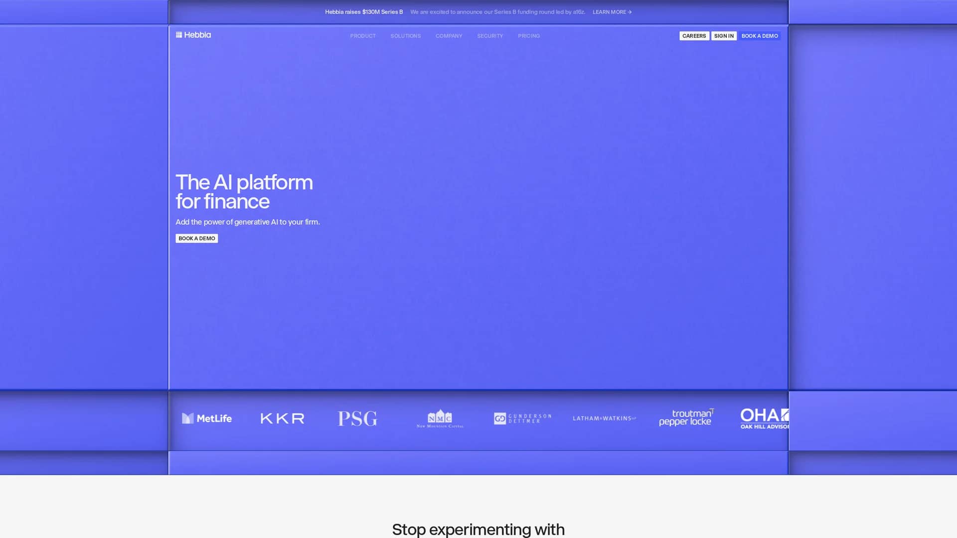 hebbia homepage