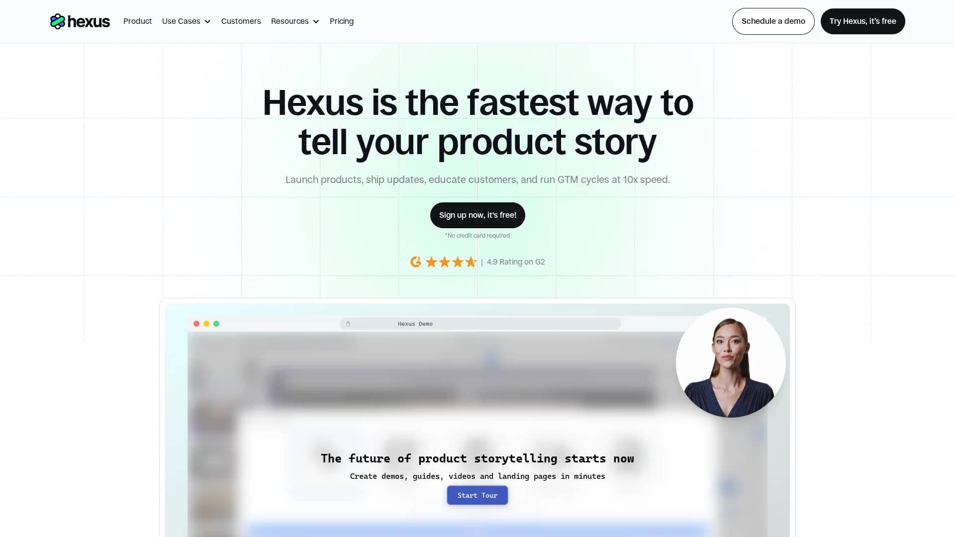 hexus-ai homepage