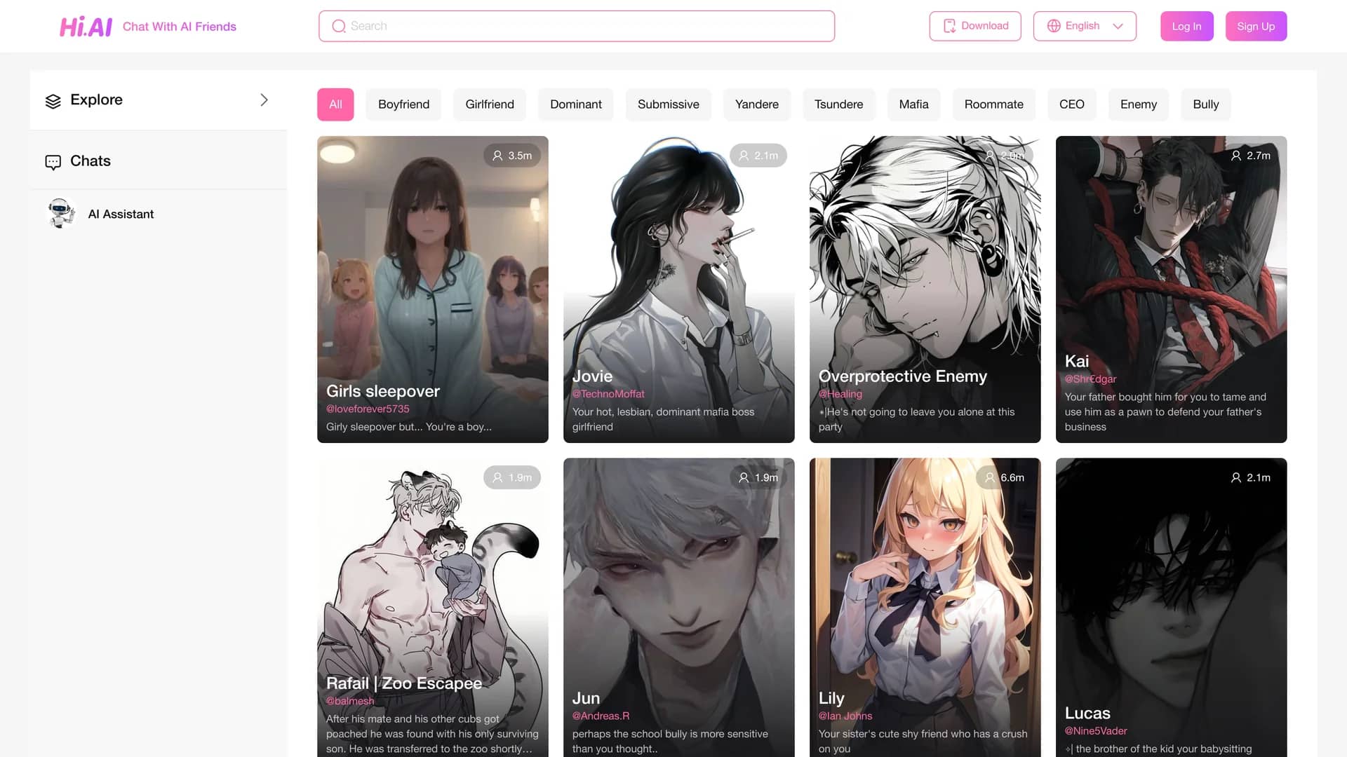 hi-ai homepage