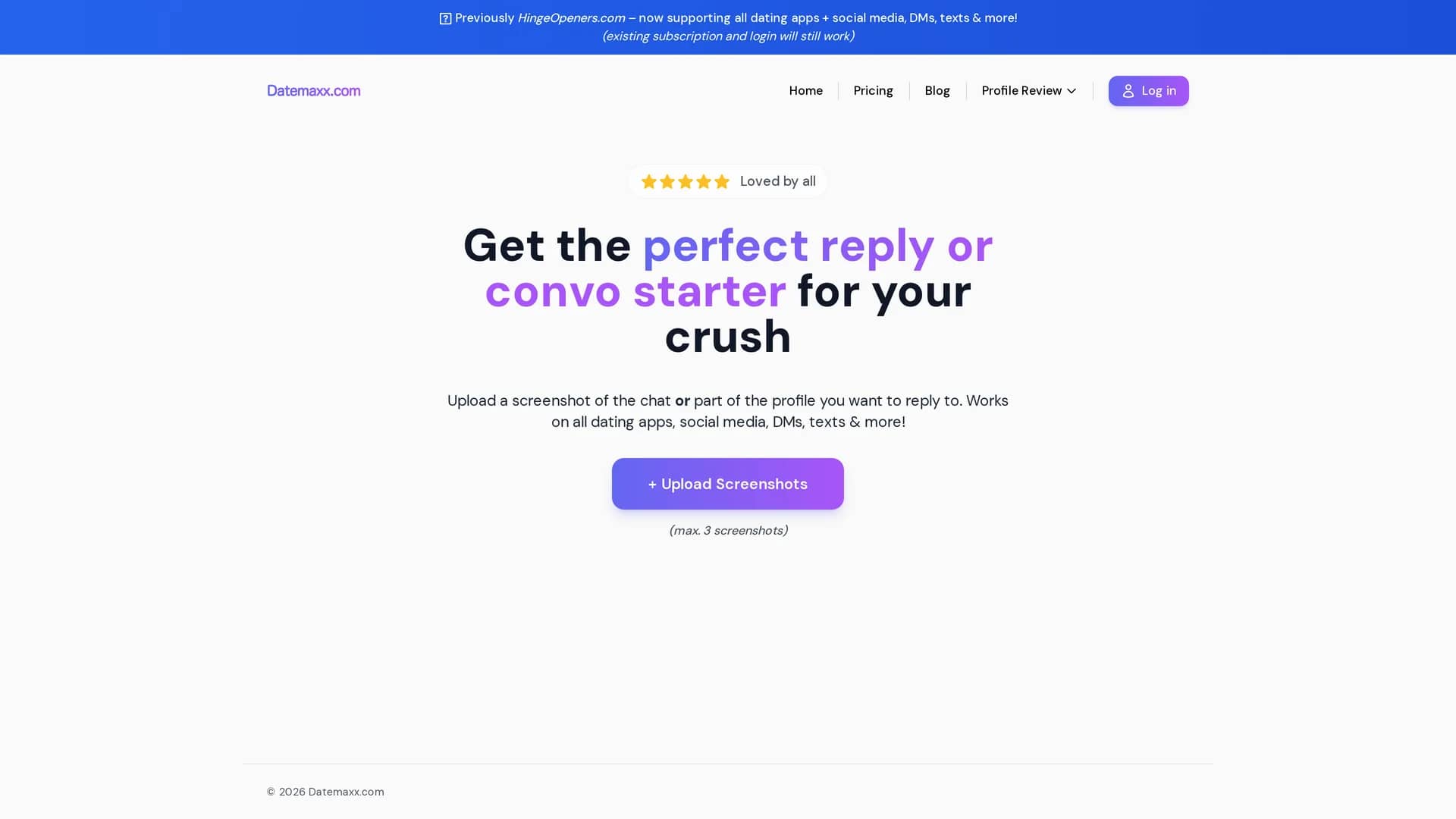 hinge-openers homepage