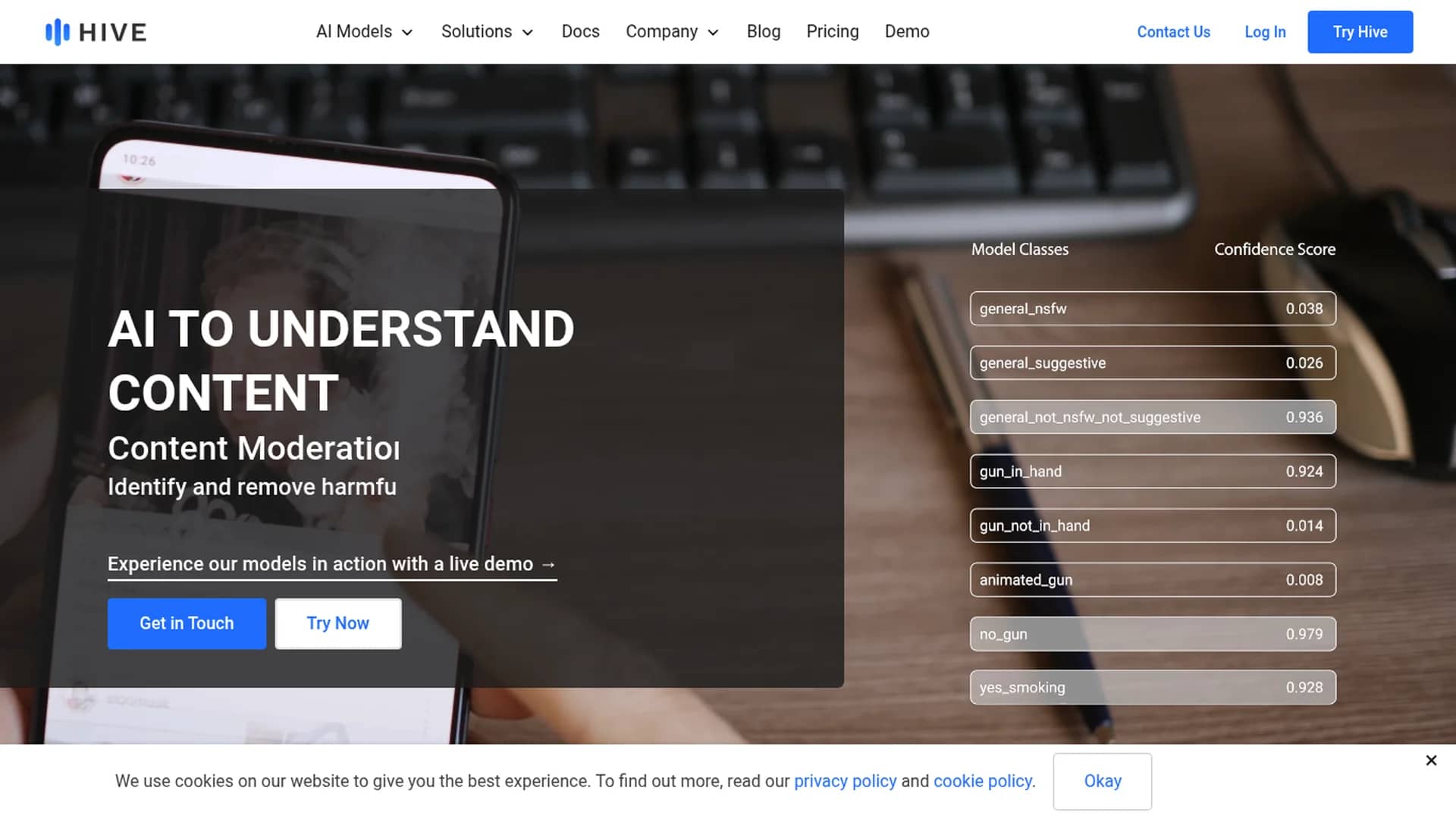 hive homepage