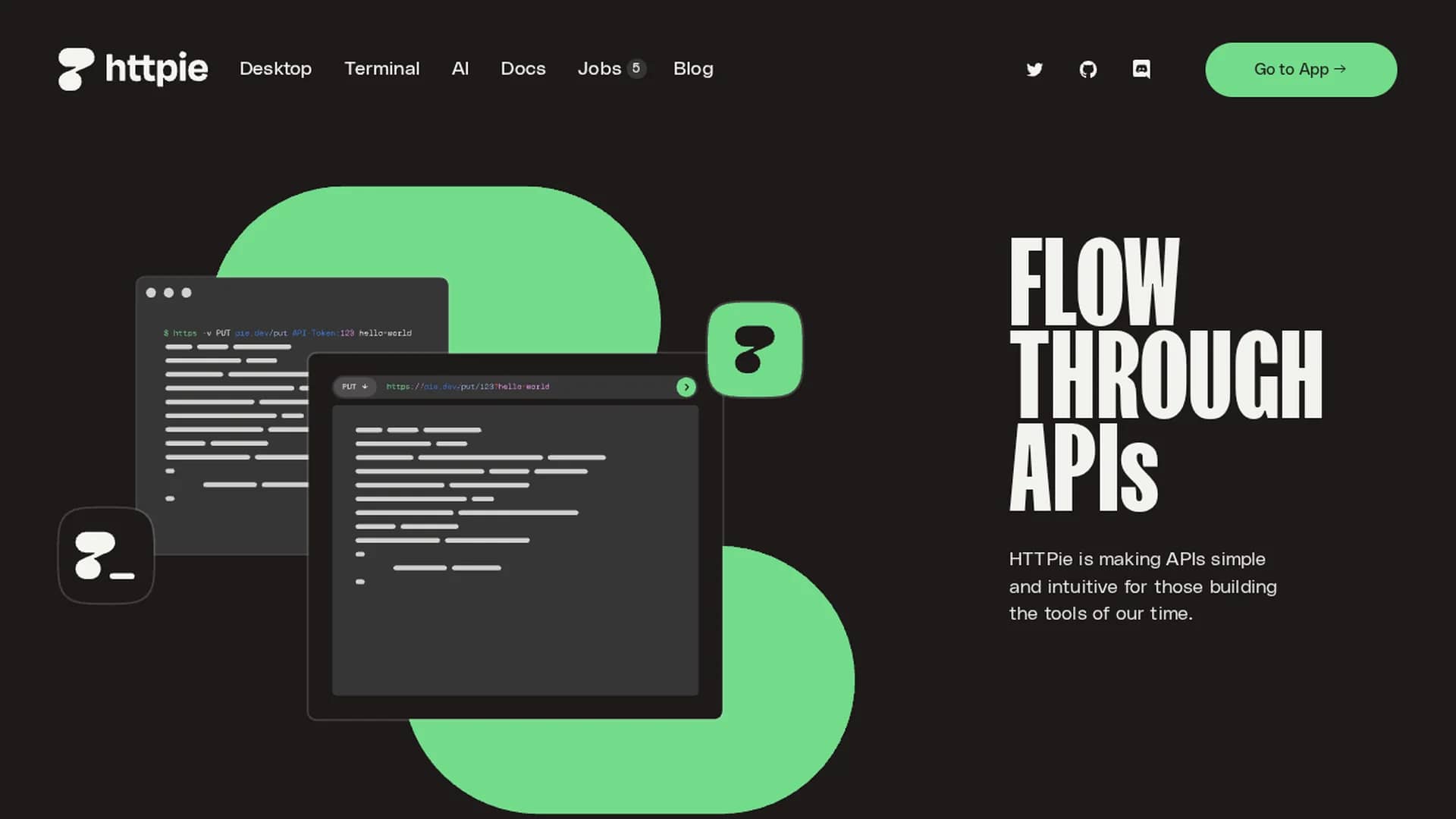 httpie-ai homepage