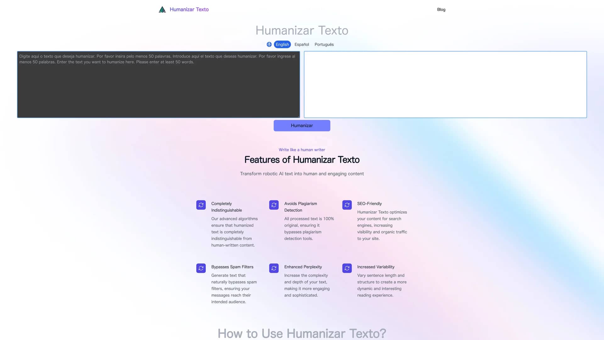 humanizar-texto homepage