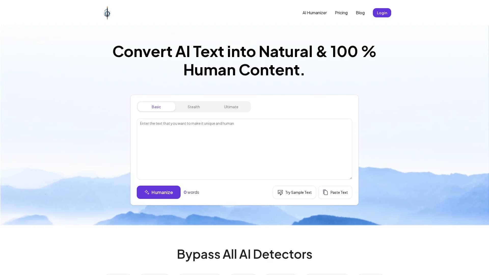 humanize-text homepage