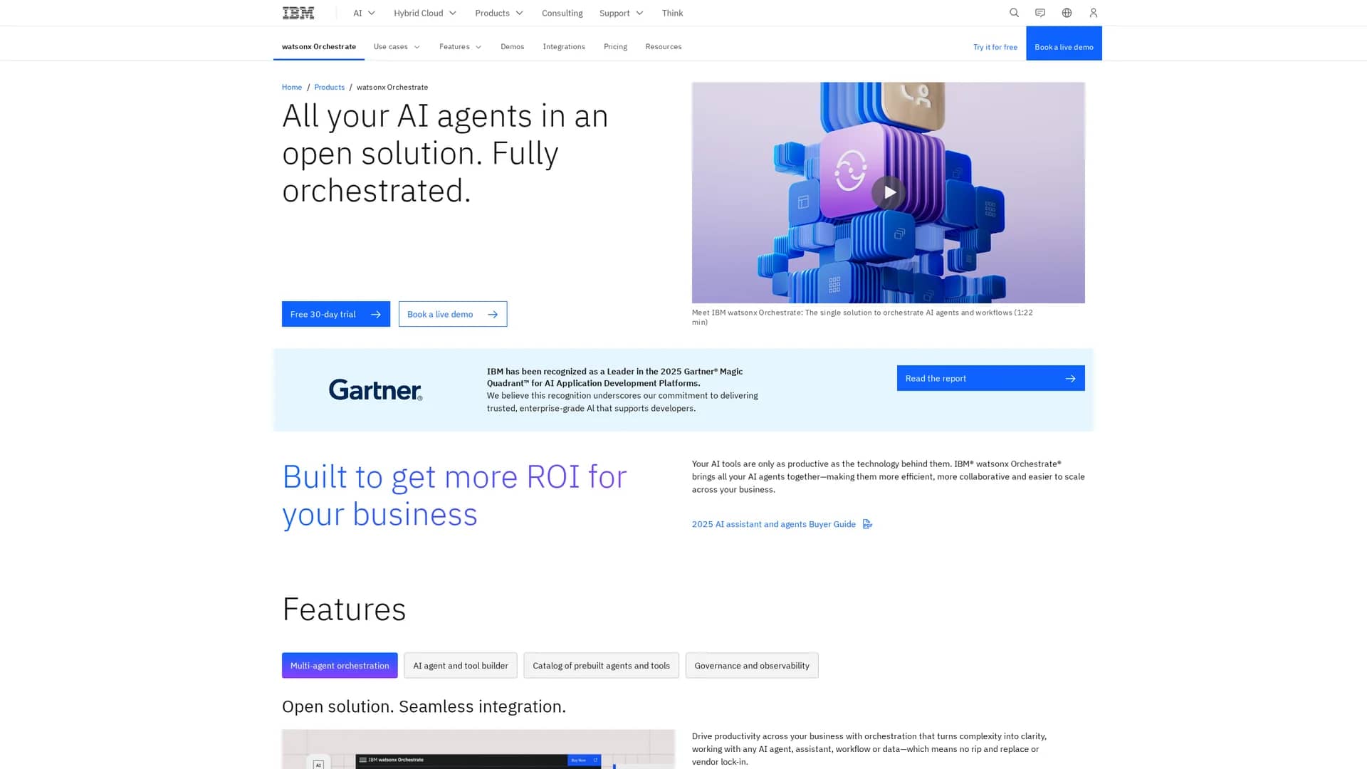 ibm-watson-assistant homepage