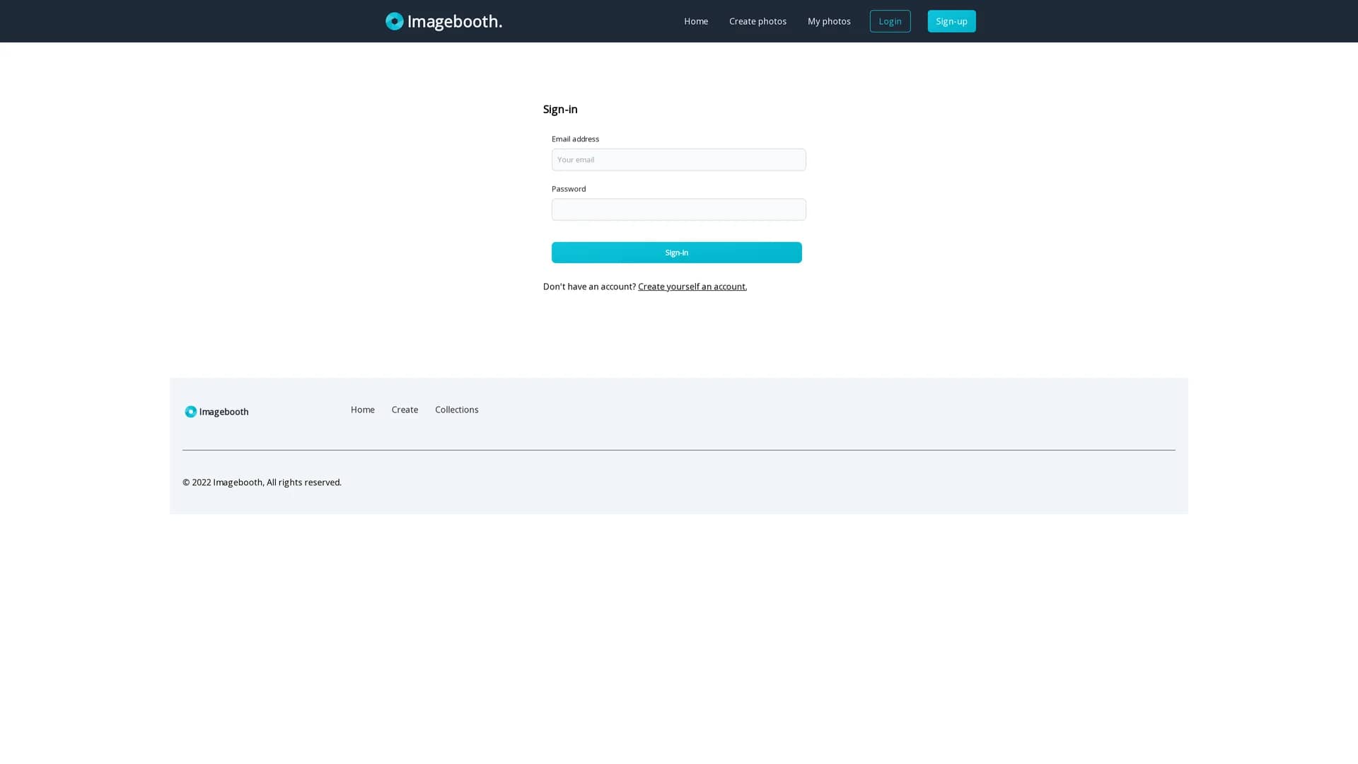 imagebooth homepage