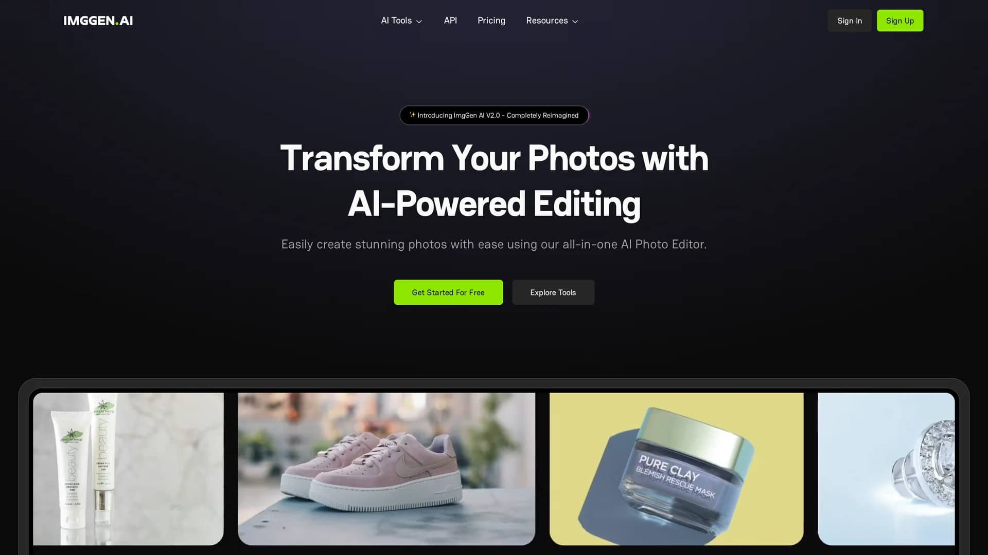 imggen homepage